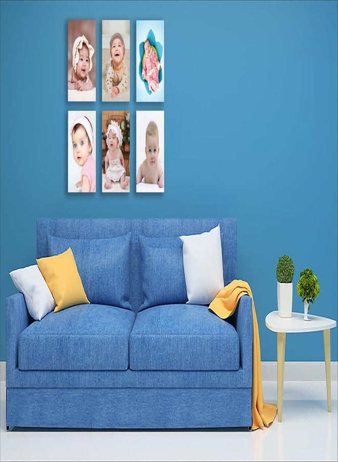 RKDECOR ملصق RKDECOR للمواليد الجدد لتزيين جدران الحوامل، عبوة من 6 ملصقات (مقاس 12 × 18 بوصة) نمط 26 - Image 2